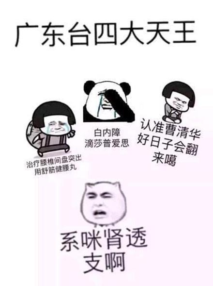 广东电视台四大天王是什么梗？插图