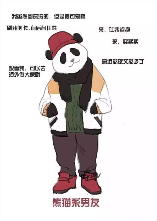 熊猫系男友是什么梗？插图